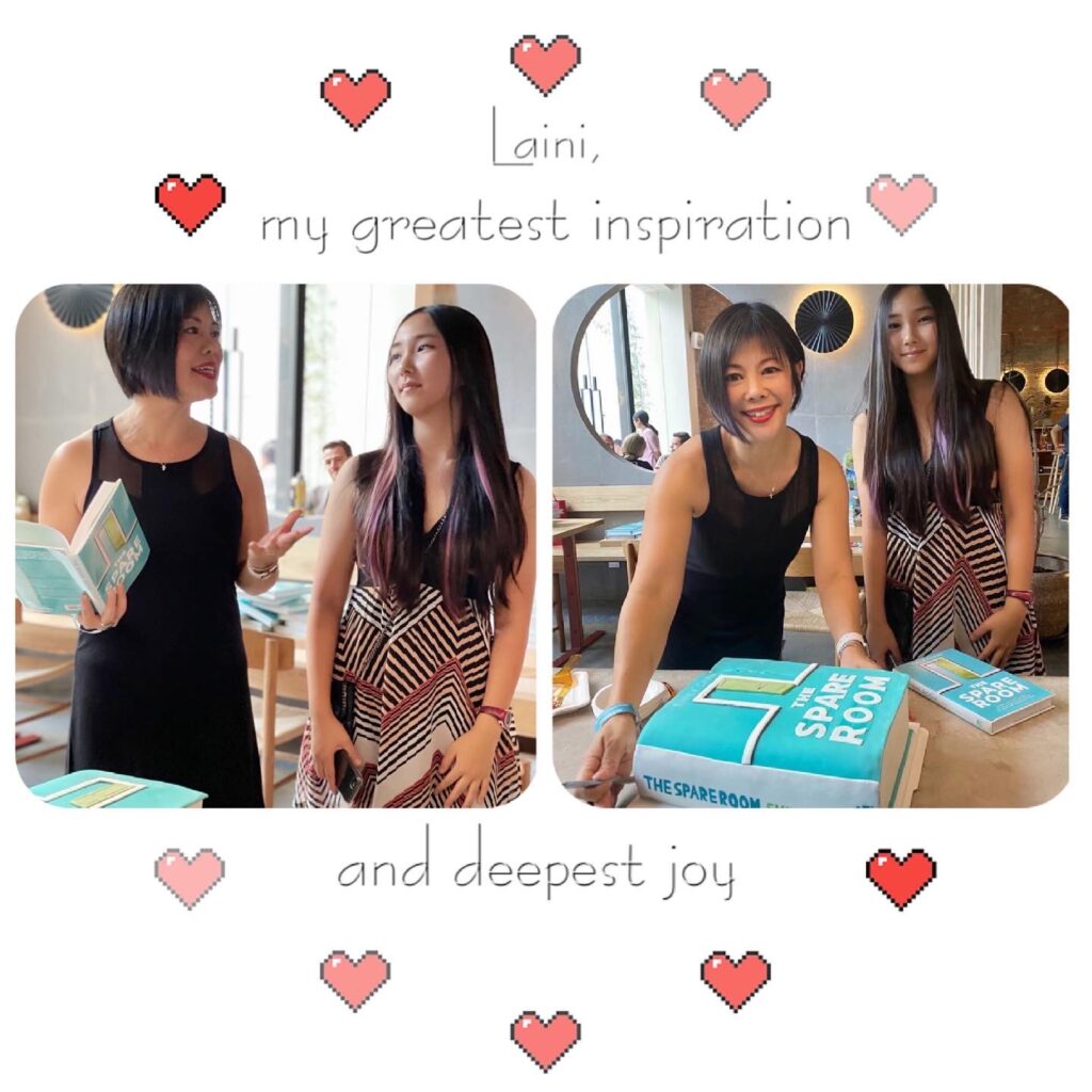 Emily Chang | The Spare Room | Book Launch | Cake with Laini