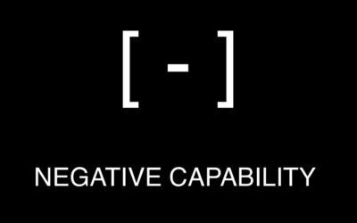 How negative capability can help you innovate.