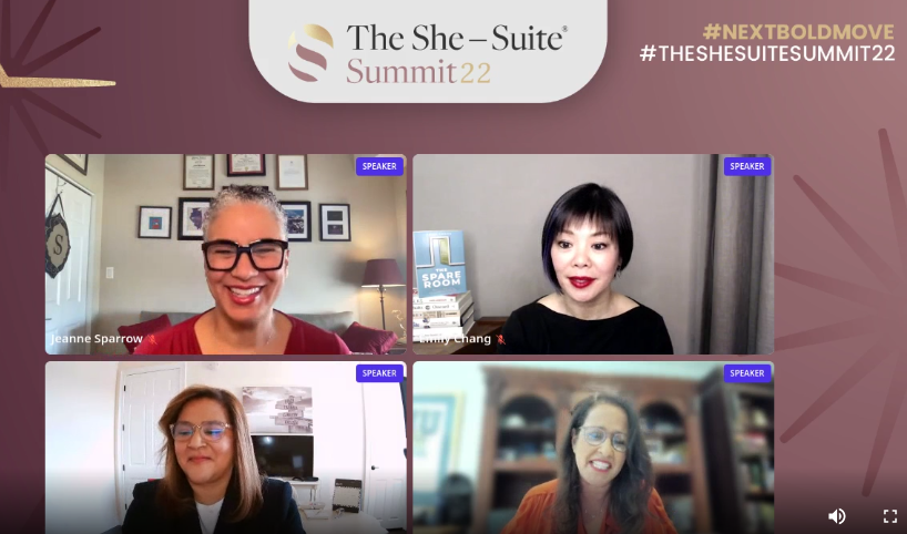 The She-Suite Summit22 Emily Chang and panel