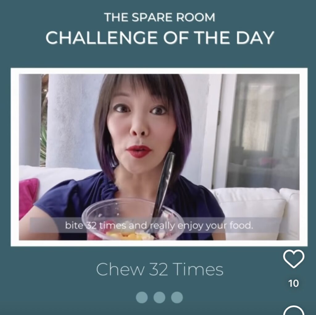 The Spare Room Challenge of the Day | Chew 32 times