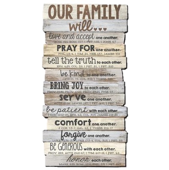 Family stories week family sign