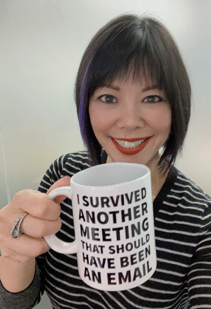 Meeting should have been an email mug Emily Chang